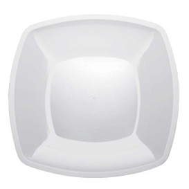 Assiette Plastique Réutilisable Plate Blanc  PS 300mm (12 Utés)