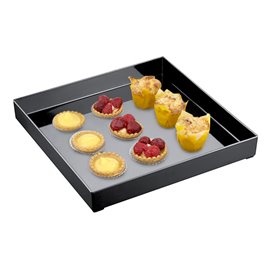 Plat Tray Blanc 30x30cm (9 Utés)