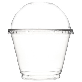 Couvercle Dôme Fermé PET Cristal Ø9,3cm (1000 Unités)