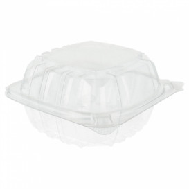 Boîte Couvercle Charnière OPS "Clear Seal" Pour Sandwich 167ml (500 Utés)