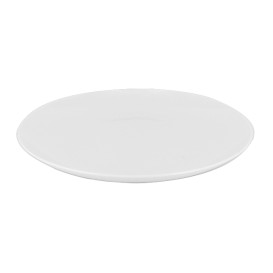 Assiette Réutilisable Durable CPET Stoven Blanc Ø22,5cm  (6 Utés)