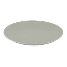 Assiette Réutilisable Durable PP Minéral Gris Ø23,5cm (6 Utés)