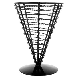 Panier de Présentation en Acier Ø128x180mm (1 Unité)