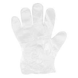 Gants en polyéthylène en relief Transparent (100 Utés)