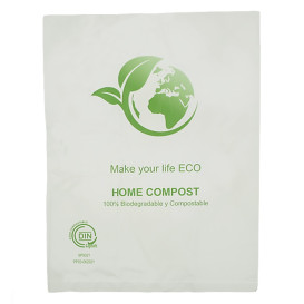 Sac Plastique Bio Home Compost 23x30,5cm (3.000 Utés)