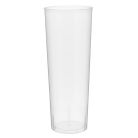 Verre Tube 330ml Transparent  PP (500 Unités)