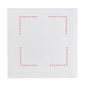 Serviette papier Sulfite Blanc 20x20cm (750 Utés)