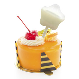 Serviette Papier Molletonnée 1/8 40X40 Terracota (50 Utés)