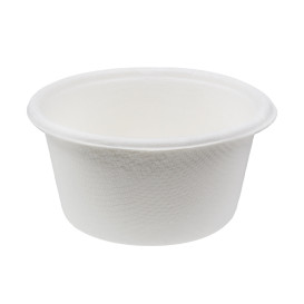 Pot en Canne à Sucre Blanc Ø6,2cm 60ml (250 Utés)