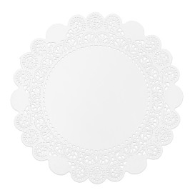Dentelle en Papier Blanc Ø11,5cm (250 Utés)