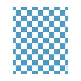 Papier Ingraissable “Vichy” Bleu 20x24,5cm (1.000 Utés)