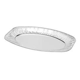 Plat Oval Aluminium 1650ml (100 Unités)
