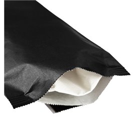 Enveloppe Porte-Couverts avec Serviettes Noir 11x25cm (800 Utés)