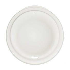 Couvercle Réutilisable en PP Crème pour Gobelet Ø9,6cm (600 Utés)