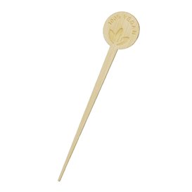 Brochette de Bambou Végétalienne 10cm (50 Utés)