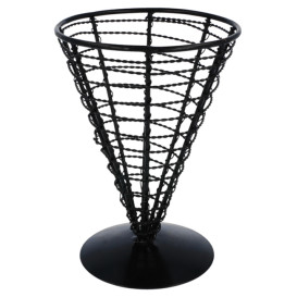 Panier de Présentation en Acier Ø128x180mm 